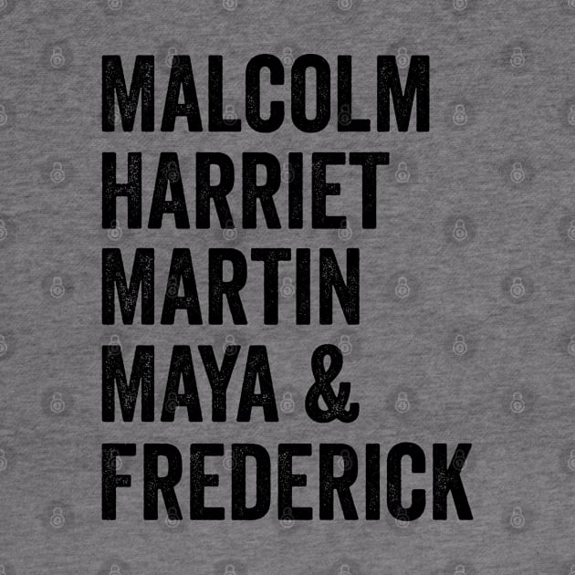 Malcolm Harriet Martin Maya & Frederick by teecrafts